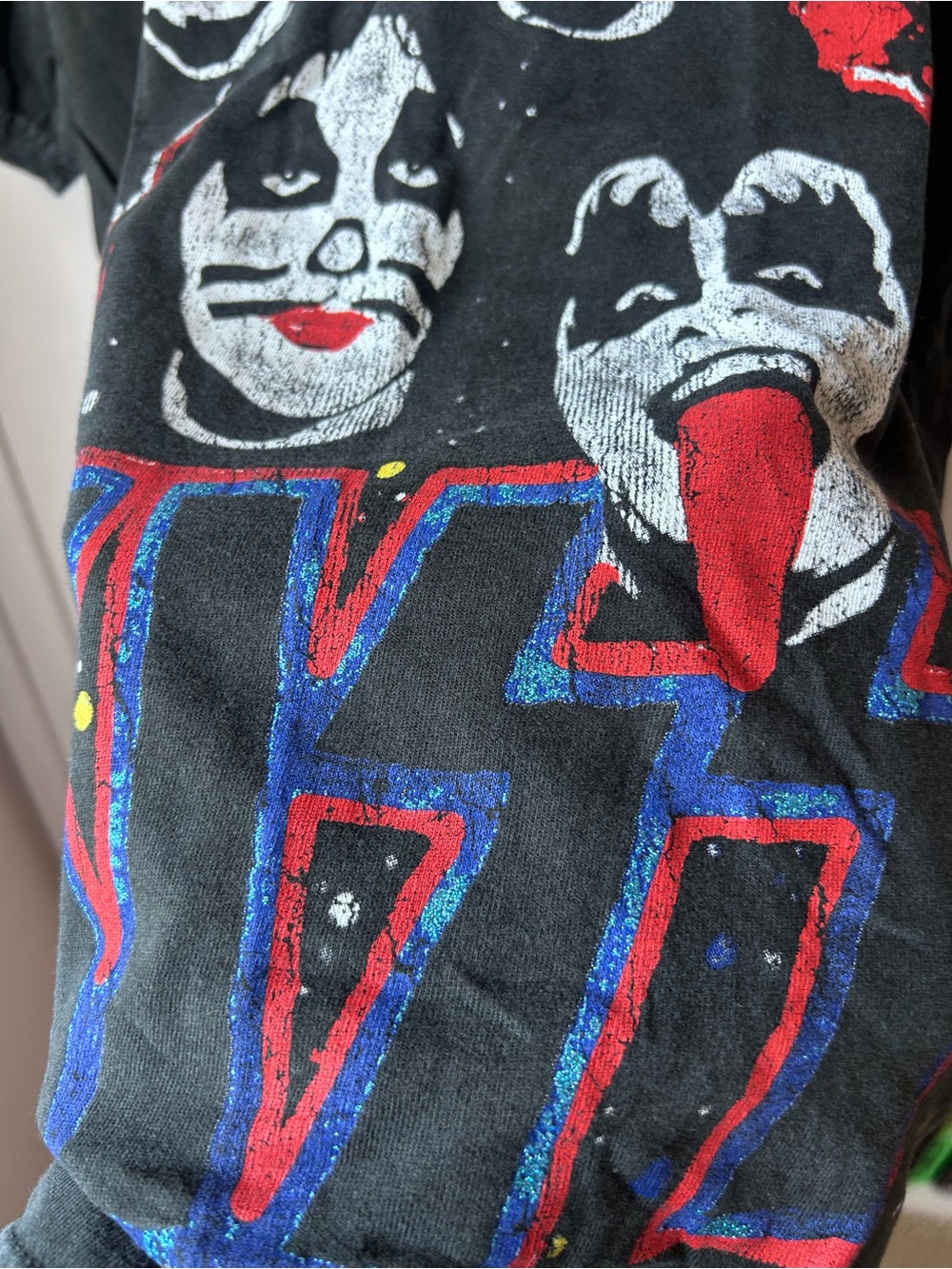 KISS Black Graphic Band Tee - Picture 2 of 5